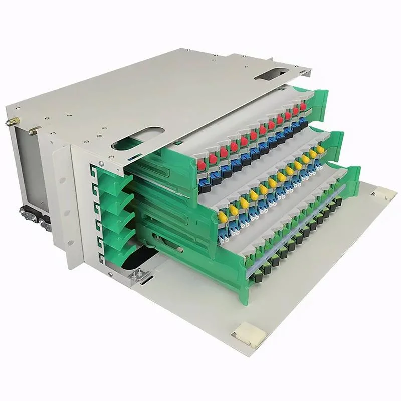 ODF Sc 96 Ports Fiber Optic Distribution Patch Panel