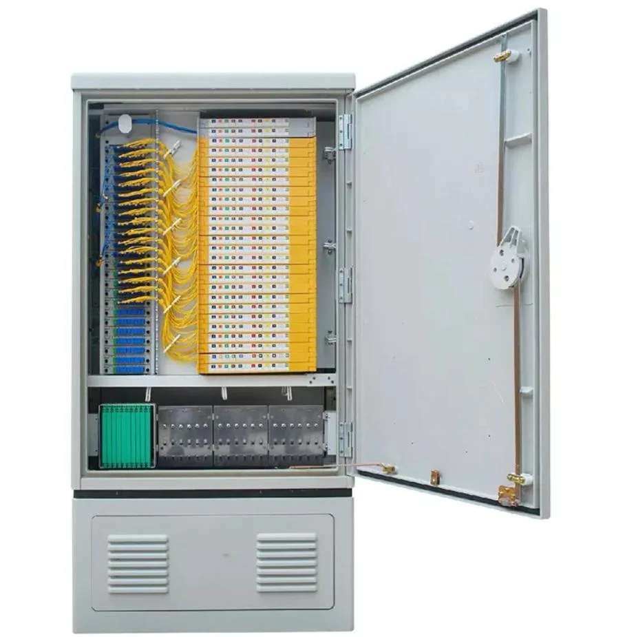 FTTH Splice 144-576 Cores Optical Distribution Frame SMC Outdoor ODF Fiber Optic Cross Connect Cabinet Fibra Optica Cabinet