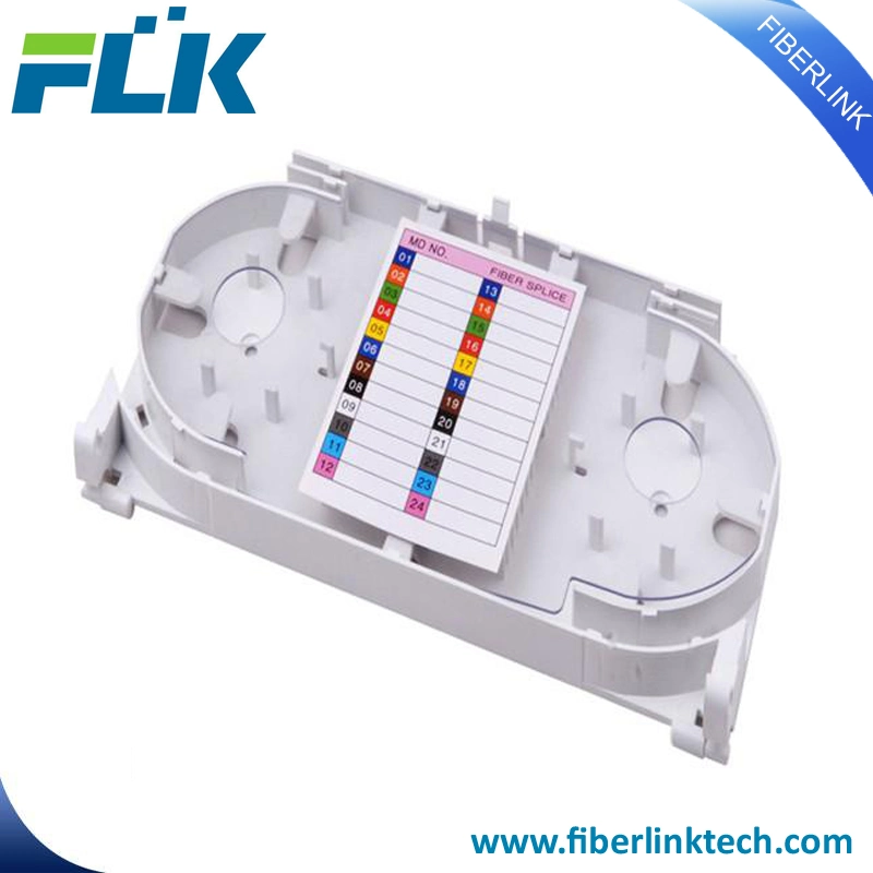 FTTH/FTTX 24 Cores Fiber Optic Splice Tray for ODF