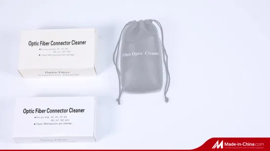 Ftth um clique 1.25mm 2.5mm lc/sc/mpo conector óptico caixa de cassete de limpeza/caneta/cotonete/kimwipes ferramenta de limpeza de fibra óptica